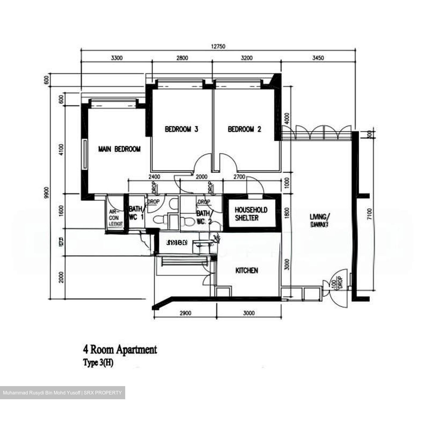 Blk 438B Fernvale Court (Sengkang), HDB 4 Rooms #558622151